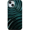 thumbnail image 1 of Water Ripple Wave Meteorite Bubble Pattern Chrome Plating Soft Compatible with iPhone Case (Light Green,iPhone 14 Plus), 1 of 7