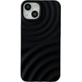thumbnail image 1 of Water Ripple Wave Pattern Soft Compatible with iPhone Case (Black,iPhone 11), 1 of 7