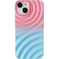 thumbnail image 1 of Water Ripple Wave Pattern Soft Compatible with iPhone Case (Pink Blue,iPhone 11 Pro Max), 1 of 12