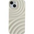 thumbnail image 1 of Water Ripple Wave Pattern Soft Compatible with iPhone Case (White,iPhone 13 Pro Max), 1 of 6