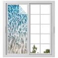 thumbnail image 1 of Water Ripple Window Privacy Film Summer Ocean Beach Sand Seabed Decorative Glass Window Film UV Blocking Static Cling Non-Adhesive Sticker Covering for Home Door 23.6 x 59 inches, 1 of 7