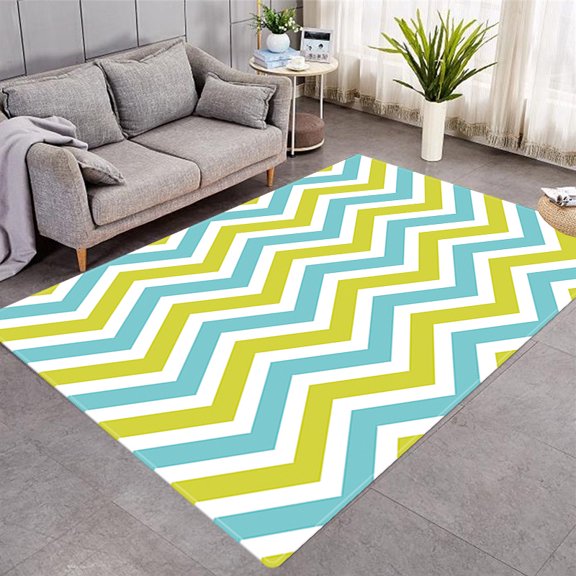 Water Ripples Carpet Living Room Anti-slip Area Rugs Modern Home Decor Bedroom Floor Mat A