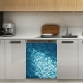 thumbnail image 1 of Water Ripples and Light Reflections Dishwasher Magnet Cover Decorative Sticker for Home Cabinet Kitchen 23" x26", 1 of 5