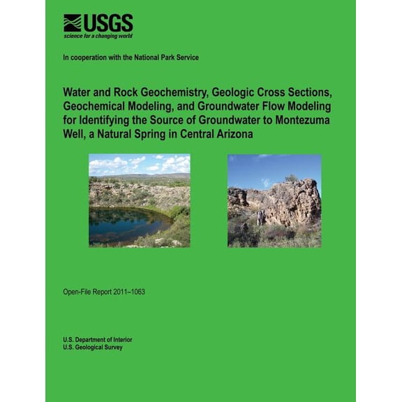 Water and Rock Geochemistry, Geologic Cross Sections, Geochemical Modeling, and Groundwater Flow Modeling for Identifying the Source of Groundwater to
