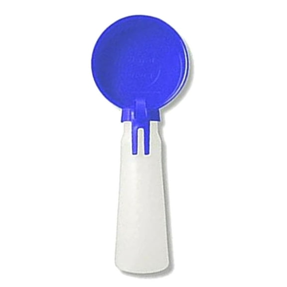 Water Rover - Portable Pet Water Dispenser for Dogs 4" Bowl 15 oz. Bottle - Blue Size-Regular