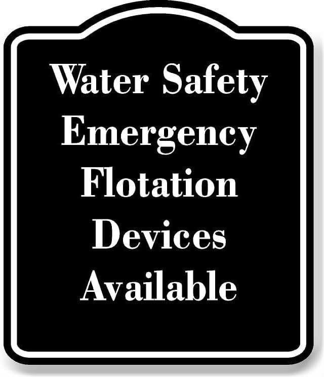 Water Safety Emergency Flotation Devices Available BLACK Aluminum ...