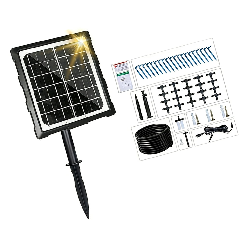 Water Saving Automatic Drip Irrigation Systems With 6 Timer Modes Ideal For Vacation Home Greenhouses Garden Balcony Car