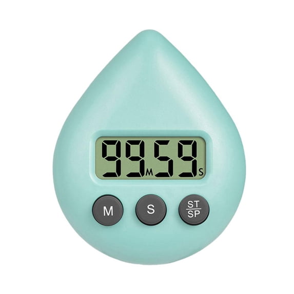 Water Saving Digital Shower Timer with Suction Cup Kitchen Office Study Alarm