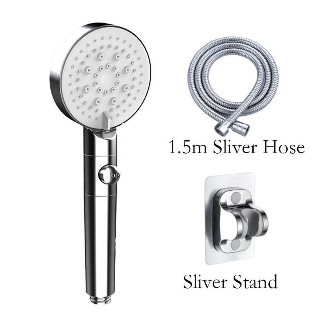 Water Saving Shower Head 6 Mode High Pressure Turbo Shower Adjustable