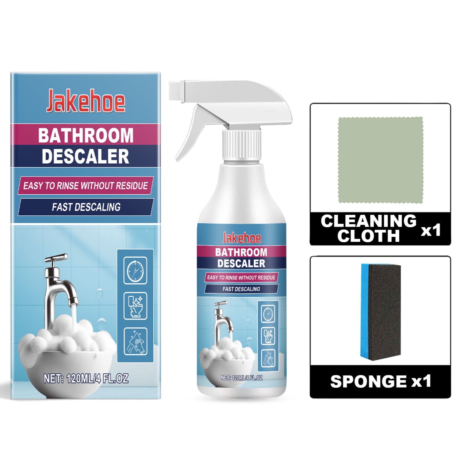 Norwex Descaler Hard Water Cleaner - Lime & Scale Remover, 350ml Eco-Friendly Spray