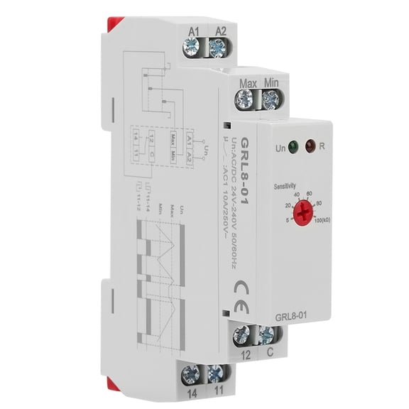 Water Sensor Liquid Level Control Relay, Relay GRL8-01, for Well Tower Reservoirs Pool