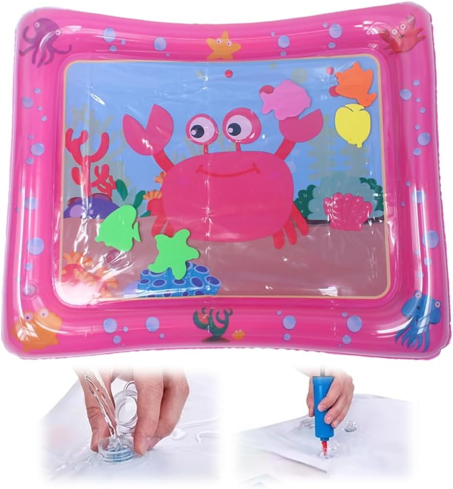 Water Sensor Play Mat, 2024 Interactive Fish Design, High Quality PVC