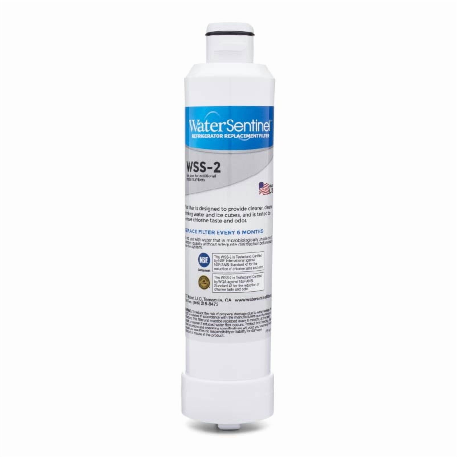 WaterSentinel WSS-2 Refrigerator Replacement Filter Fits: Samsung DA29-00020B, HAF-CIN/EXP, 46-9101