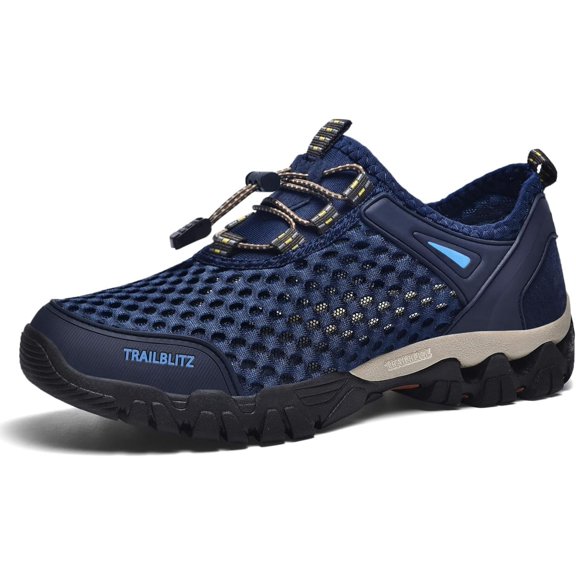 Water Shoes Men Quick Drying Outdoor Hiking Barefoot Boat Footwear Aqua Shoes for Water Sport Waders Diving Hiking Sailing Travel Beach Wading Swimming Fishing Kayaking
