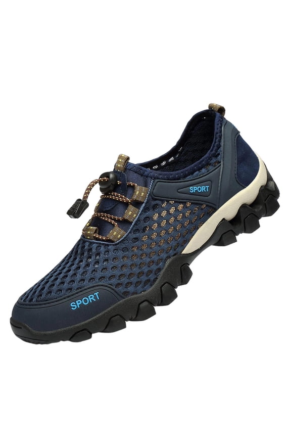 Water Shoes Men Quick Drying Outdoor Hiking Barefoot Boat Footwear Aqua Shoes for Water Sport Waders Diving Hiking Sailing Travel Beach Wading Swimming Fishing Kayaking