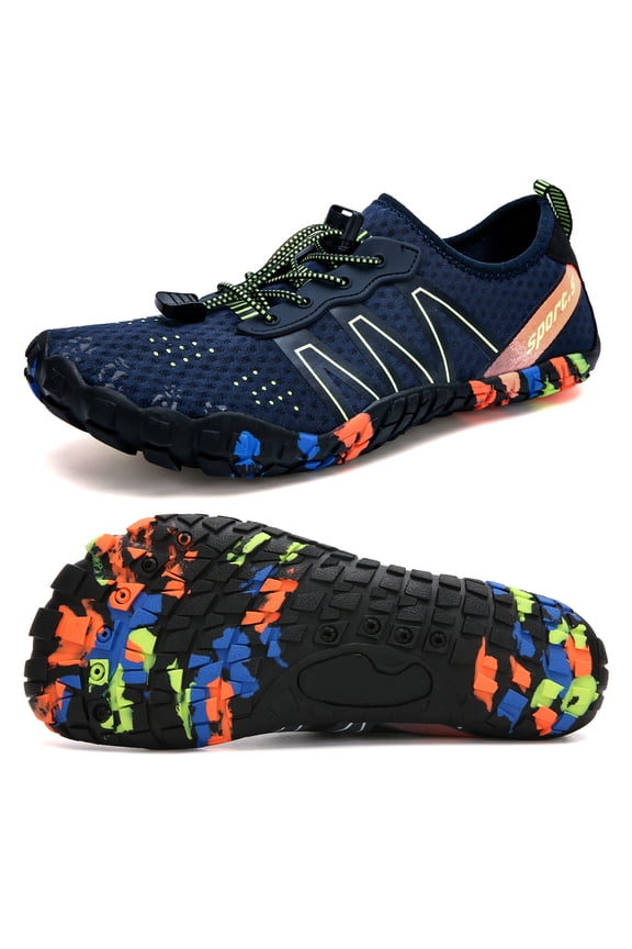 Water Shoes Men Women Barefoot Shoes Outdoor for Beach Aqua Swim Pool River Water Quick Dry Boating Fishing Diving Surfing with Yoga Aerobics
