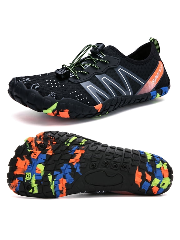Water Shoes Men Women Barefoot Shoes Outdoor for Beach Aqua Swim Pool River Water Quick Dry Boating Fishing Diving Surfing with Yoga Aerobics