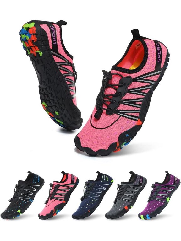Water Shoes for Men Women Beach Barefoot Swim Rock Climbing Pool Shoes Socks, Anti-Slip Breathable Quick Dry Lightweight Slip-on, Outdoor Sport Hiking Walking Boating