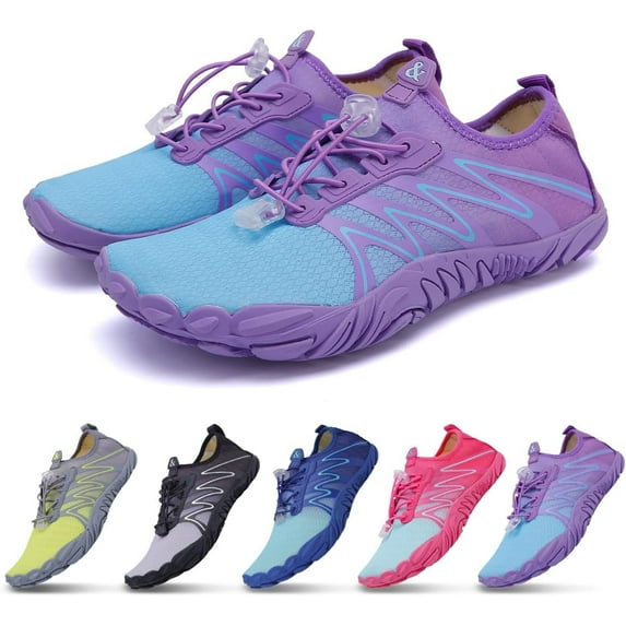 Water Shoes for Men Women Beach Barefoot Swim Rock Climbing Pool Shoes Socks, Anti-Slip Breathable Quick Dry Lightweight Slip-on, Outdoor Sport Hiking Walking Boating