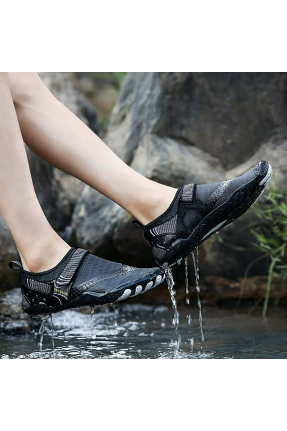 Water Shoes Swim Surf Shoes Beach Pool Shoes Wide Toe Hiking Water Sneakers Quick Dry Aqua Shoes for Men and Women