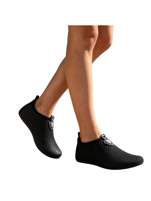 Water Shoes for Women Men, Quick Dry Aqua Socks, Lightweight Barefoot Swim Shoes, Slip On Beach Pool Footwear for Swimming, Surfing, Kayaking, Boating, Hiking, Walking 41