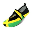 thumbnail image 1 of Water Shoes for Women Quick Dry Swim Beach Shoes Footwear for Sport Travel Dance Outdoor Surfing Yoga Exercise Jamaica Flag Caribbean Reggae Rasta (JA01-L), 1 of 8
