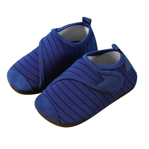 Water Shoes for Kids Lightweight Swim Socks Breathable Summer Water Sports Shoes Dark Blue Size 3-3.5 Years