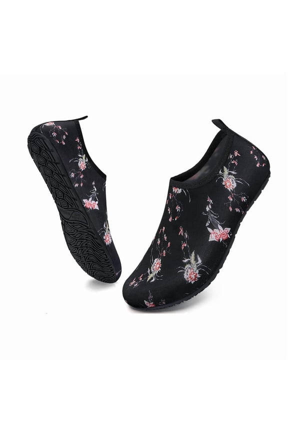 Men Women Quick Dry Thin Sole Water Socks Non Slip Aqua Shoes for Beach Pool Surfing Swimming Snorkeling Kayaking River Walking Diving Water Sports