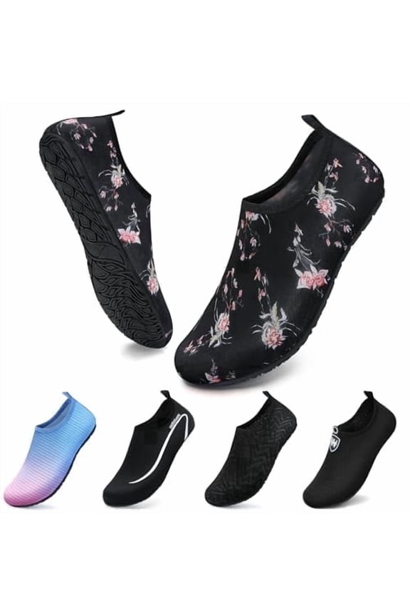 Men Women Quick Dry Thin Sole Water Socks Non Slip Aqua Shoes for Beach Pool Surfing Swimming Snorkeling Kayaking River Walking Diving Water Sports