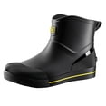 thumbnail image 1 of Water Shoes for Men Slip On Waterproof Outdoor Rain Boots Gardening Rain Boots Fishing Boots Yellow 41, 1 of 7