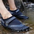 thumbnail image 1 of Water Shoes for Mens Plus Size Aqua Socks with Hard Sole Wide Toe Box Quick-Dry Barefoot Shoes for Hiking Beach Sports Swim Pool, 1 of 2