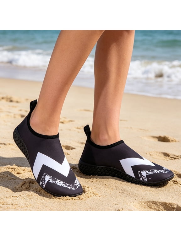 Water Shoes for Women Men Diving Shoes Quick Dry Flexible Anti Cut Barefoot Skin Fit Non Slip for Beach River Surf Swimming Water Socks