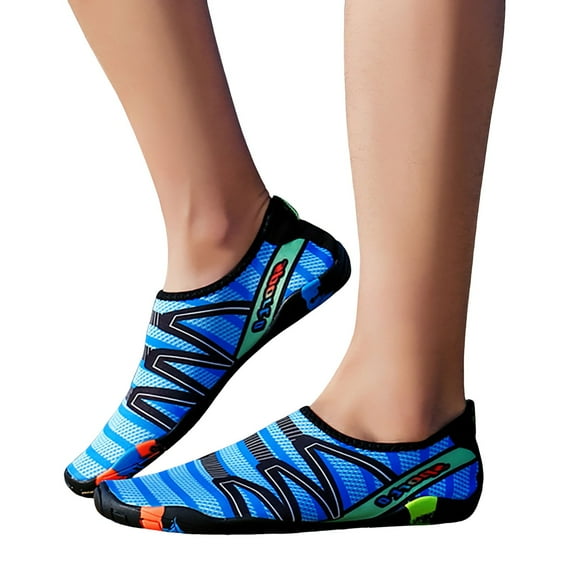 Water Shoes for Women Men Lightweight Quick Drying Fishing Surfing Barefoot Slip on Aqua Socks for Beach Swim