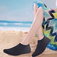 thumbnail image 1 of Adult Water Shoes for Women and Men, Black Fast-Dry Aqua Socks with Non-Slip Rubber Sole, Barefoot Swim Beach River Pool Surf Shoes for Water Sports, 1 of 7