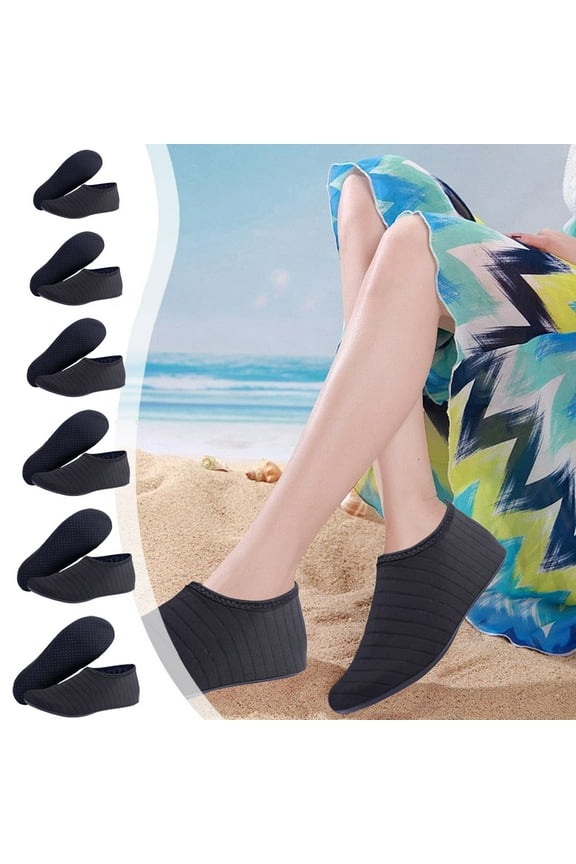 Water Shoes for Women Men Quick-Dry Aqua Socks Swim Beach Barefoot Yoga Exercise Wear Sport Accessories Pool Camping Must Haves Adult Youth Size