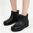thumbnail image 1 of Water Shoes for Women Waterproof Ankle Rain Boots Non Slip Garden Boot for Outdoor Everyday Wear, 1 of 6