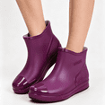 thumbnail image 1 of Water Shoes for Women Waterproof Ankle Rain Boots Non Slip Garden Boot for Outdoor Everyday Wear, 1 of 6