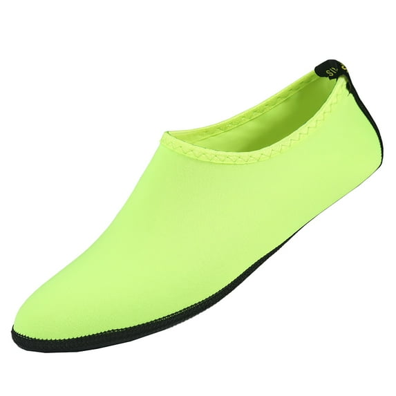 Water Shoes for Women! Yigetop Men's and Women's Water Socks Barefoot Speed Dry Anti-Skid Water Socks Yoga Sand Socks Yellow M