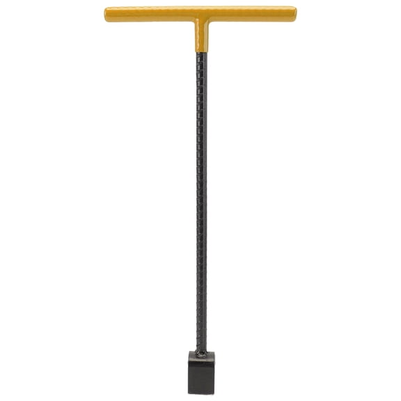 Water Shut Off Tool, Steel Heavy Duty Strong Professional Water Meter Key Wrench For Valves Yellow