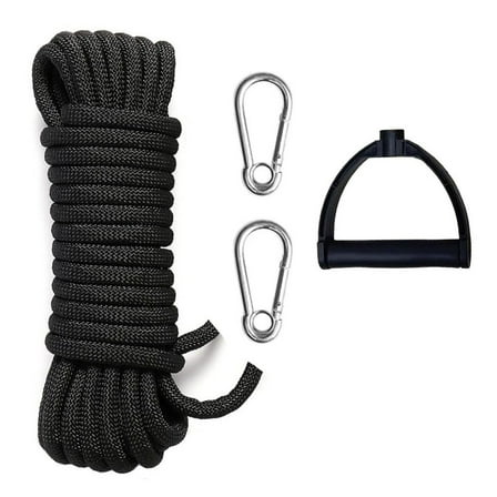Water Skiing Rope With Handle Nylon Tow Rope Sled Cart Pull Rope for Wakeboard Kneeboard Snowboard Equipment Enduring