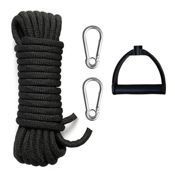 Water Skiing Rope With Handle Nylon Tow Rope Sled Cart Pull Rope for Wakeboard Kneeboard Snowboard Equipment Enduring