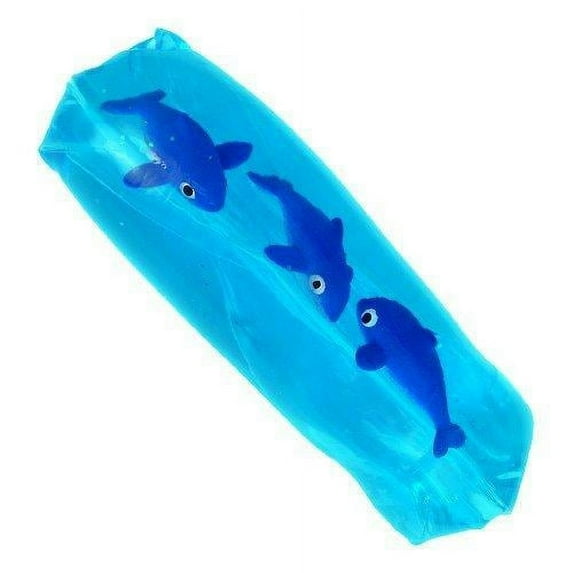 Water Snake Wigglies - 4.5 inch, Dolphin