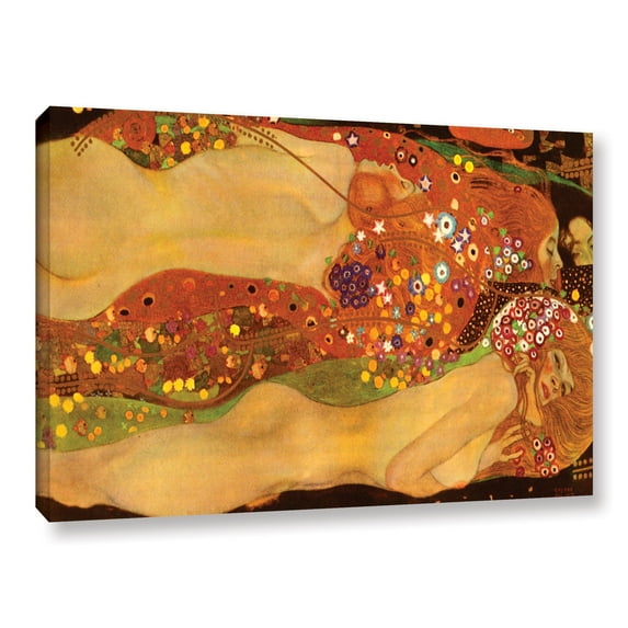 Water Snakes Gallery Wrapped Canvas