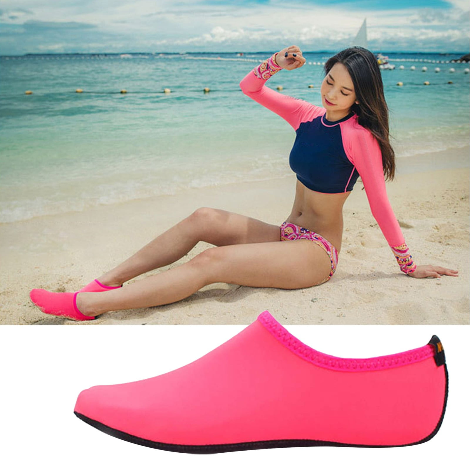 Sand Socks OMGear Water Socks Neoprene Socks Beach Booties Shoes