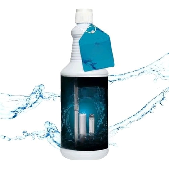Water Softener Cleaner Solution - 4 Uses Per Bottle. Restores Efficiency. Removes Contaminants & Extends Water Softener Life$$Tools & Hardware Other