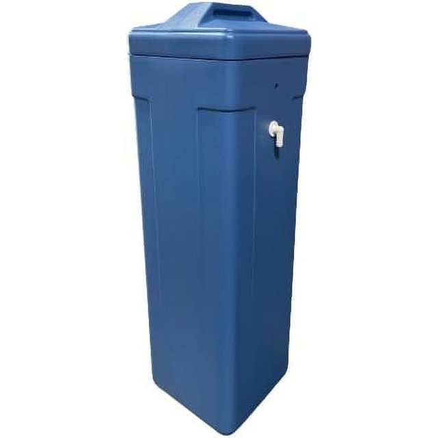 Water Softener Salt Brine Tank 11x11x38 Inches With Safety Float By