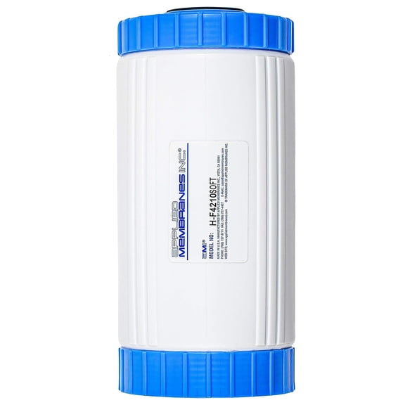 Water Softening Filter Cartridge, Ion Exchange Filter Softens Water | Great for Appliances and Washing Machines | 4.5" x 10"