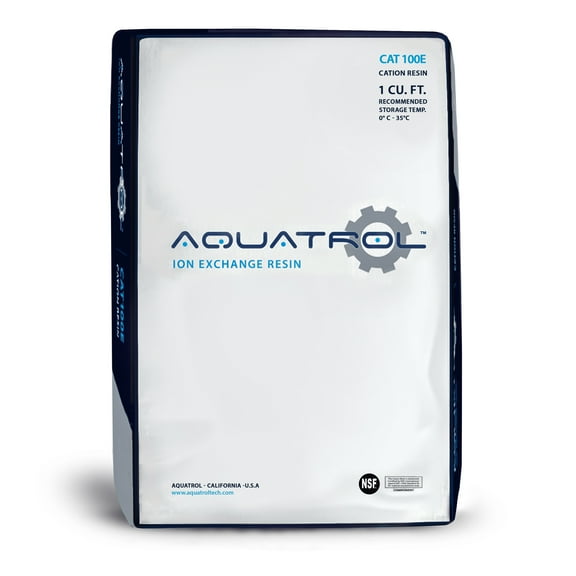 Water Softening Resin Softener Media 100% Ion Exchange High Quality Replacement - 1 CuFt Bag