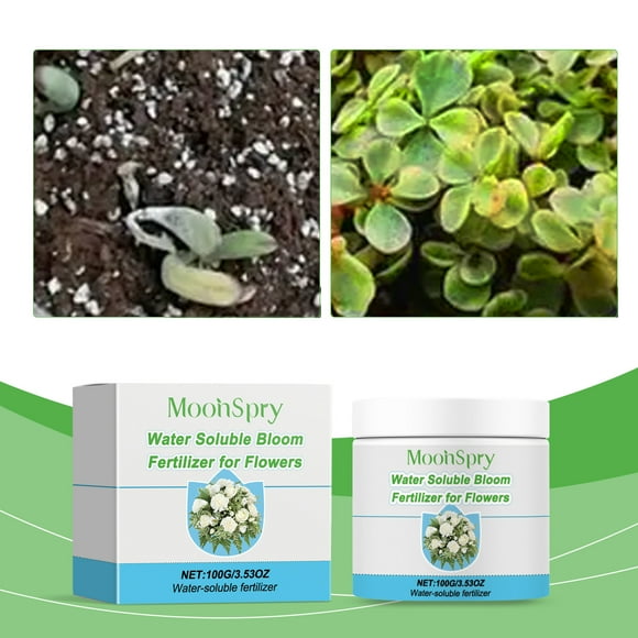Water Soluble Flower Fertilizer, Nitrogen Phosphorus Potassium, 10-10-10 Concentration, Easy Spray Application, for Indoor Outdoor Plants, Boost Blooming Performance, Plant Health DinXzu