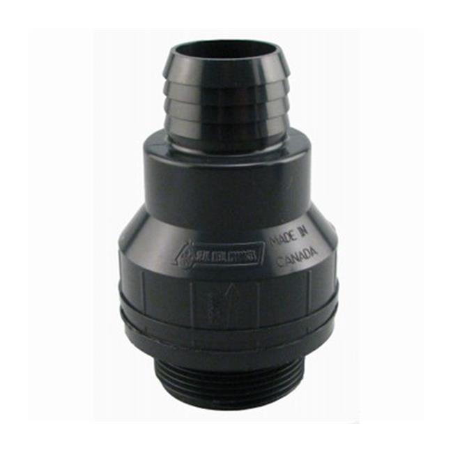 Water Source 235825 ABS InLine Sump Pump Check Valve 1.50 in